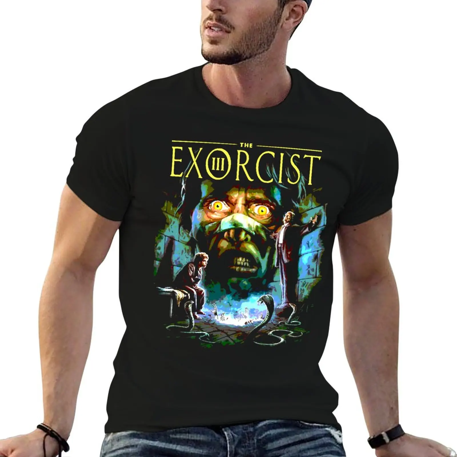

The Exorcist T-Shirt t shirts for man graphic vintage man tshirt T-Shirt