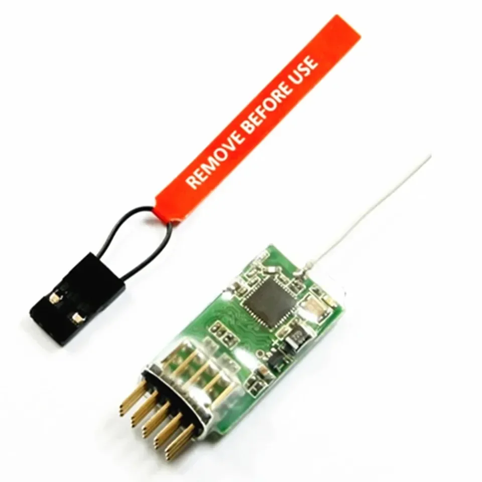 4100E 2.4GHz Receiver 4Ch DSM2 MICRO FULL RANGE +800m 4100x RC Airplane For Transmitter JR/SPEKTRUM