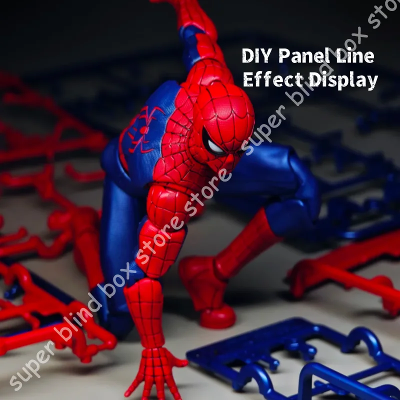 Genuine Blokees Champion Class Spider-Man Brand New Day DIY Buildable Articulated Figure Set Adult Collector Gift in stock