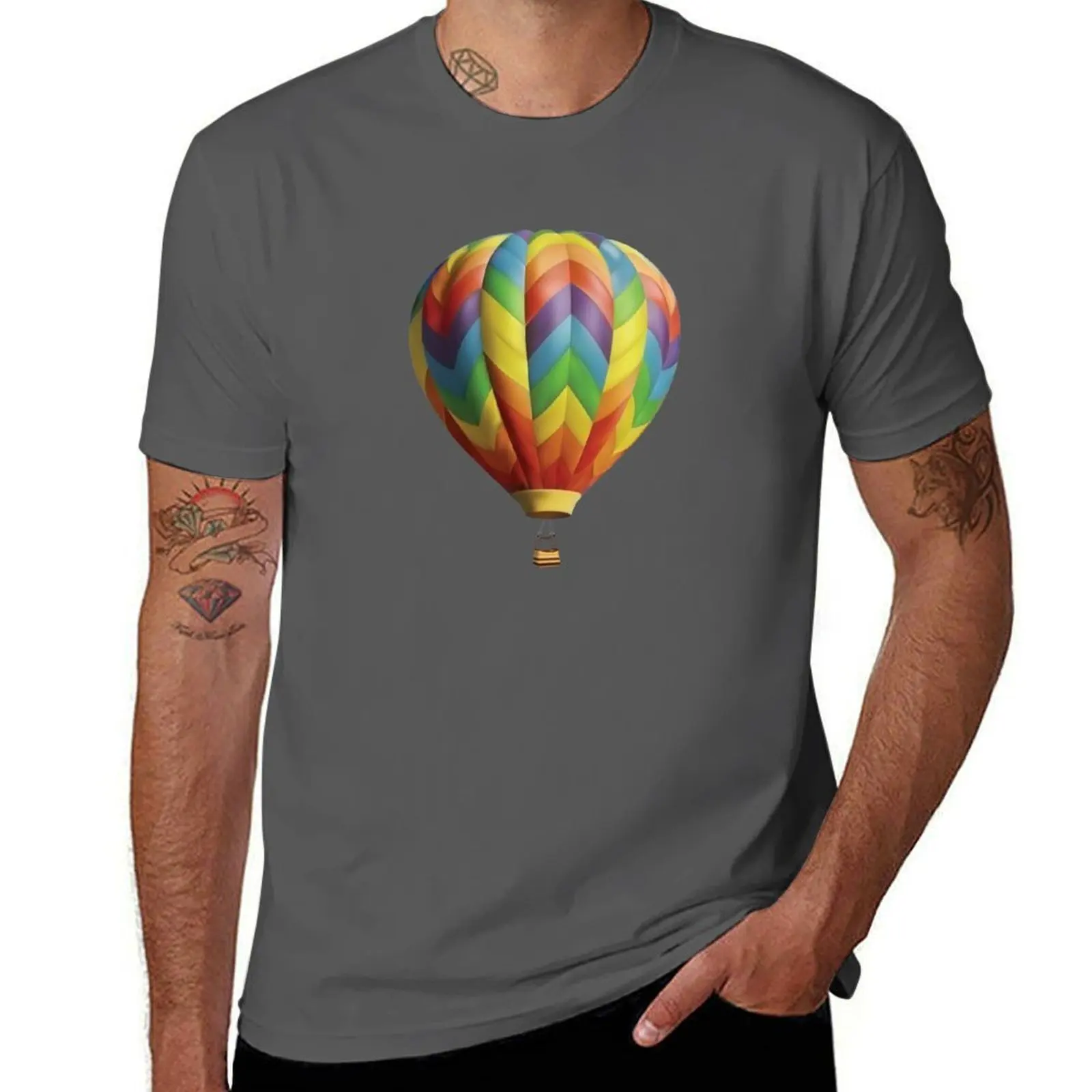 

Hot Air Balloon T-Shirt Trend Art Print T-Shirt