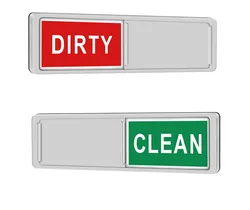 Dishwasher Magnet Clean Dirty Sign Indicator, Stylish Universal Kitchen Dishwasher Refrigerator Magnet