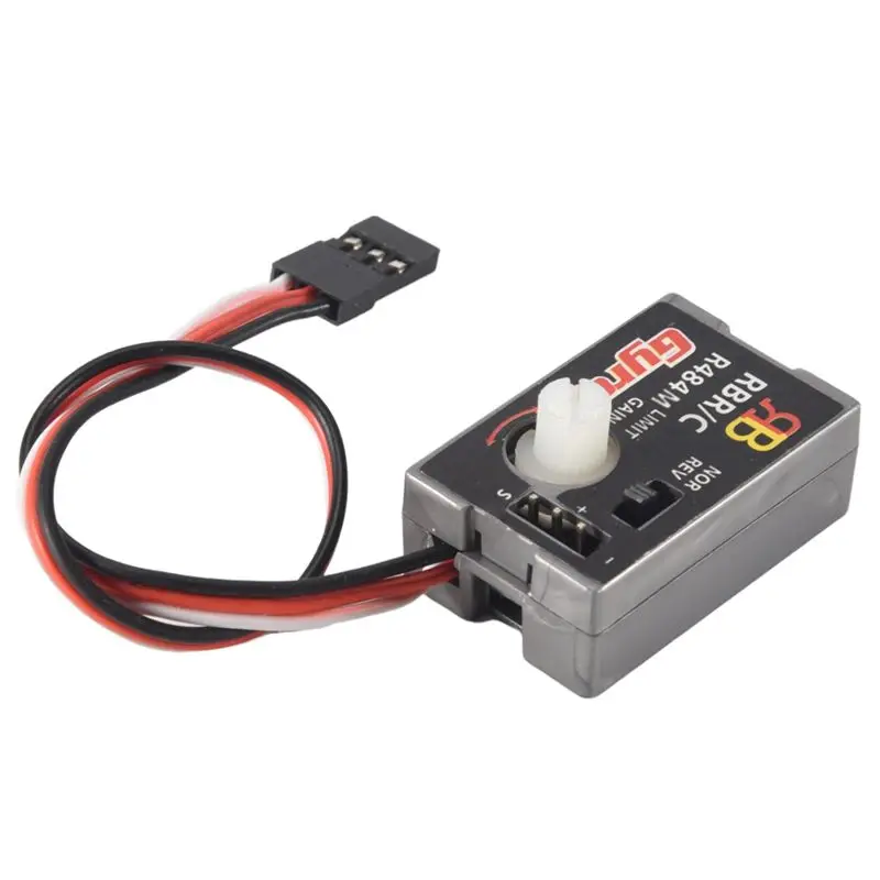 ABXE-5X Mini Gyro Gyroscope For WPL D12 1/10 RC Car Drift Racing Car Steering Output Integrated Compact Light-Weight Design