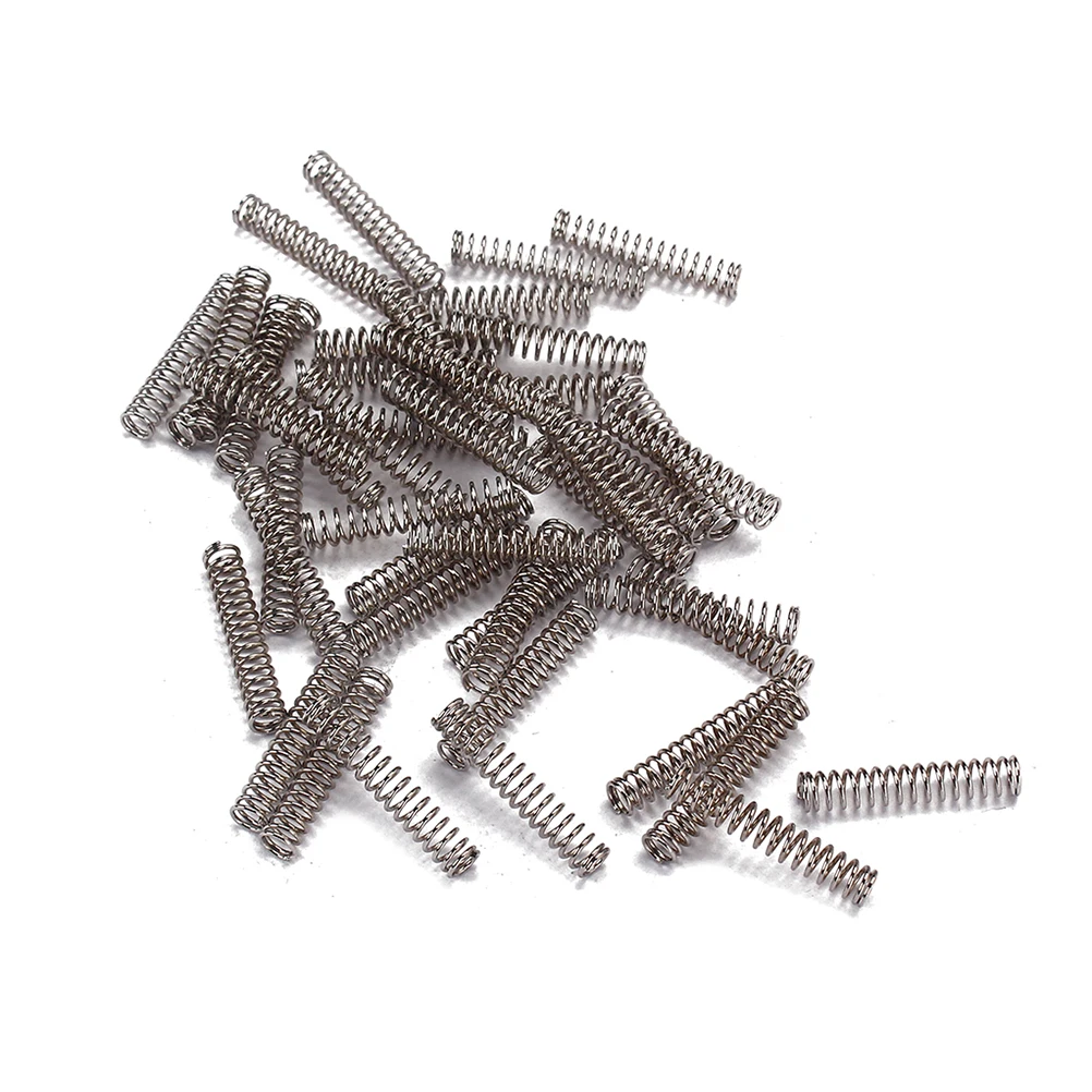 

45 pcs Guitar Pickup Springs 25Mm Metal Replacement Screws Electric Adjustable Height Compatible Humbucker Mounting Spring Kit