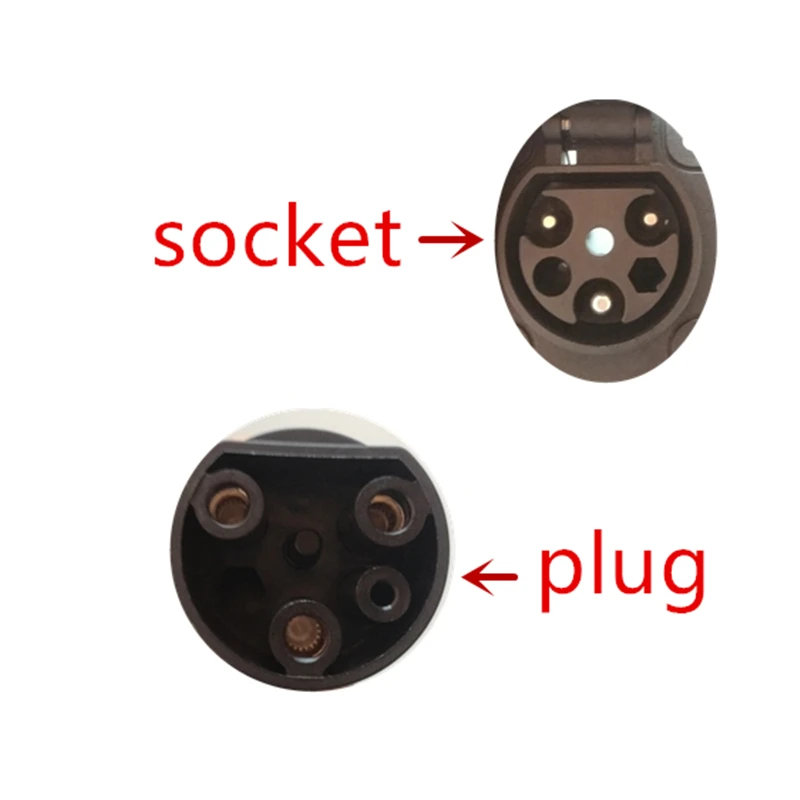 For electric four-wheeler golf cart charging plug and socket 0-250v three terminals for ICON EVOLUTION ADVANCED EV AETRIC EDISO