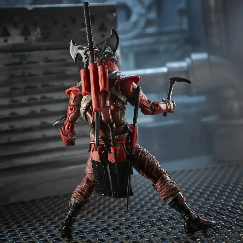 【In-stock】Hasbro G.I. Joe Classified Series Red Ninja 15cm Action Soldier Figure Model Collectible Toy Gift - view 4