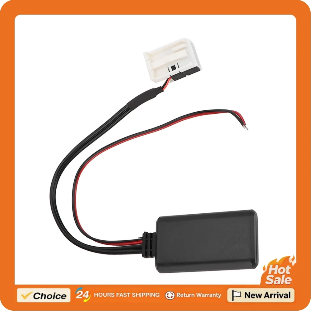 12 Pin Aux Cable Adapter Bluetooth Aux Audio Cable for Benz W169 W245 W203 W209 X164 W164 W251 W221 R230 W169 Car Accessories