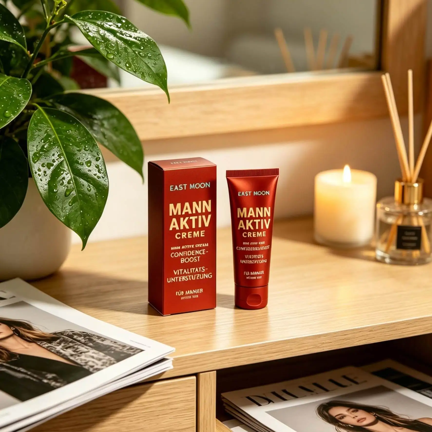 East Moon Vitamin Male Private Area Care Cream Remove Odor Increasing Enlargement Safe Big Size Penis Nourishing Creams For Mans view 2