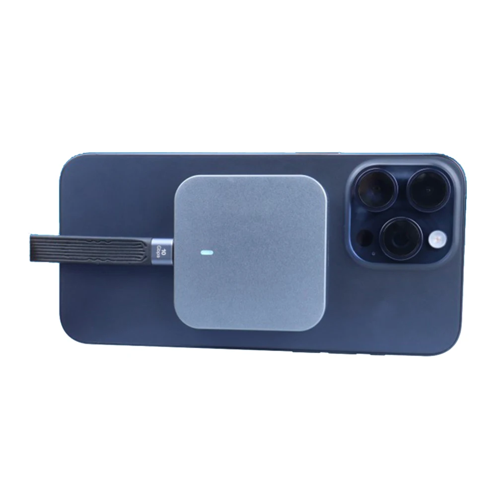 

Магнитный корпус для M.2 2230 NVMe SSD с интерфейсом USB C 3.2 Gen2 10Gbps, внешний корпус для SSD-накопителя 2230, совместимый с iPhone 15 Pro