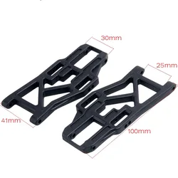 2 Stuks Rc 08005 Plastic Front Lower Suspensio Arm Voor 1/10 Hsp 94111 94108 94109 94110 94112 94115 Off-road Buggy Truck Onderdeel