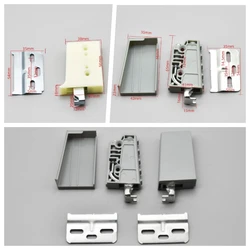 1PCS ABS cabinet hanging code thickened cold-rolled steel hanging piece heavy-duty surface-mounted hidden connector hardware