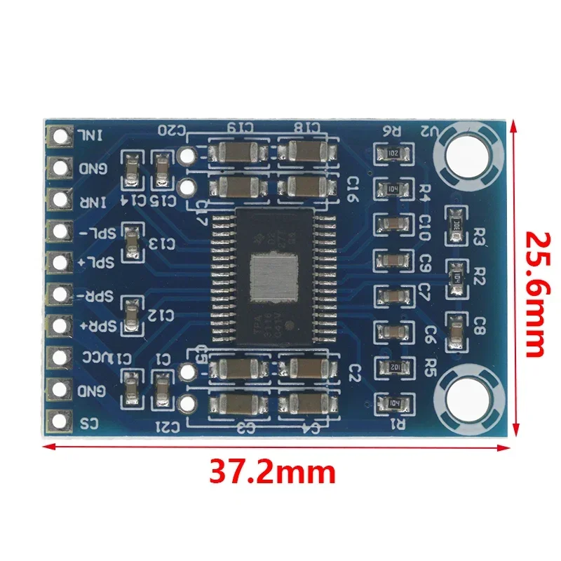 TPA3116D2 XH-M562 50W+50W 2.0 Channel Digital Stereo Audio Power Amplifier Board DC 12-24V