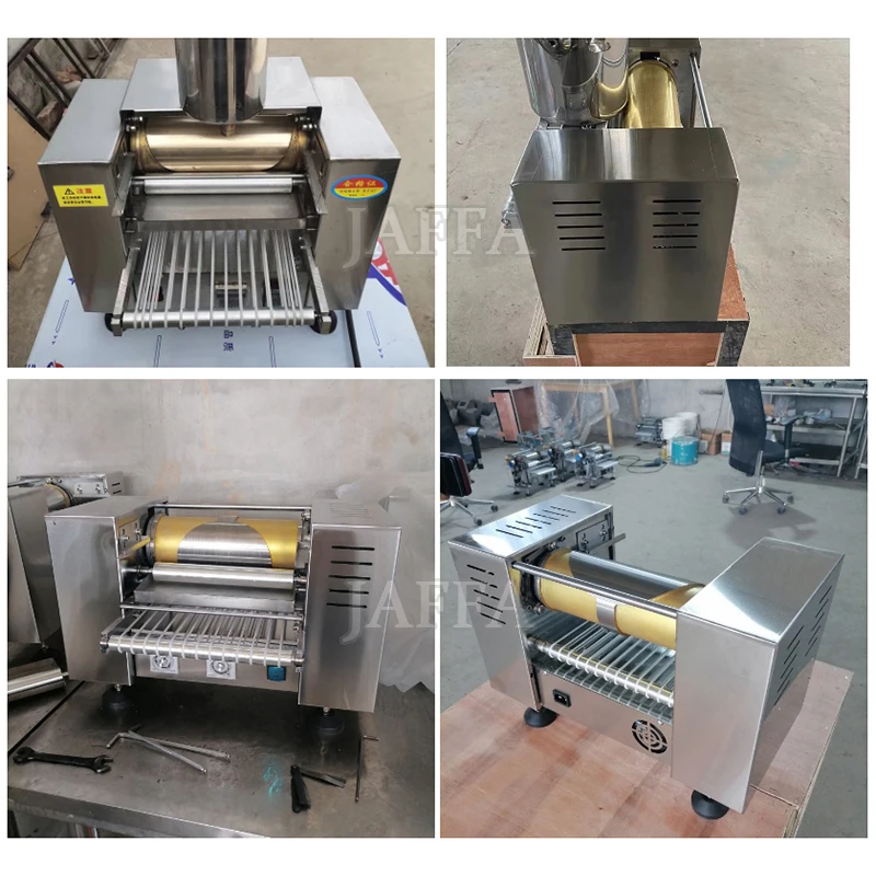 6/8 Inch Automatic Pizza Peel Machine Electric Spring Roll Skin Maker Pancake Crepe Equipment Thousand Layer Cake Maker
