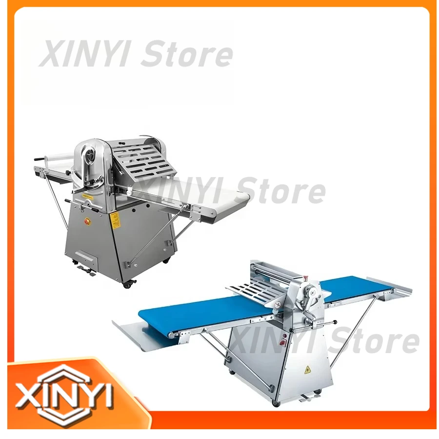 Stand Type Commercial Bakery Pizza Dough Sheeter Roller for Rondo for Commercial Dough Flattener for Bread Dough Sheeter for