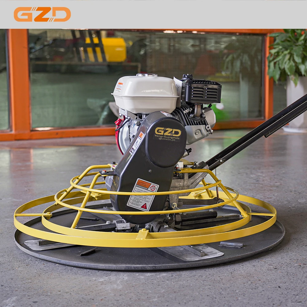 

GZD High Quality 1000mm Concrete helicopte Float Power Trowel Machine gasline Concrete Polishing Power Trowel
