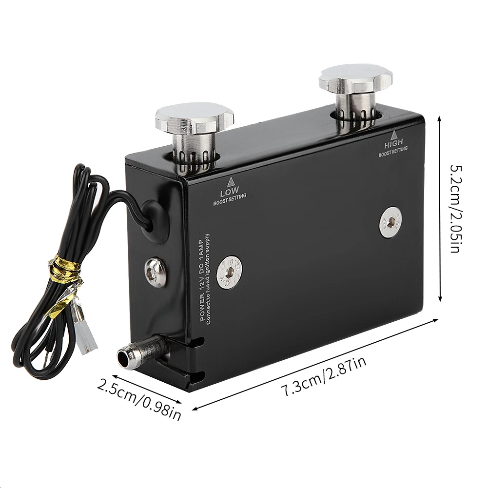 Kit de controlador Turbo Boost para coche de doble etapa ajustable electrónico Universal