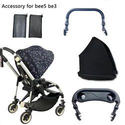 Poignée de repose-pied avec visière de poussette pour bébé, accessoires de landau pour Bugaboo Bee6 Bee5 Bee3