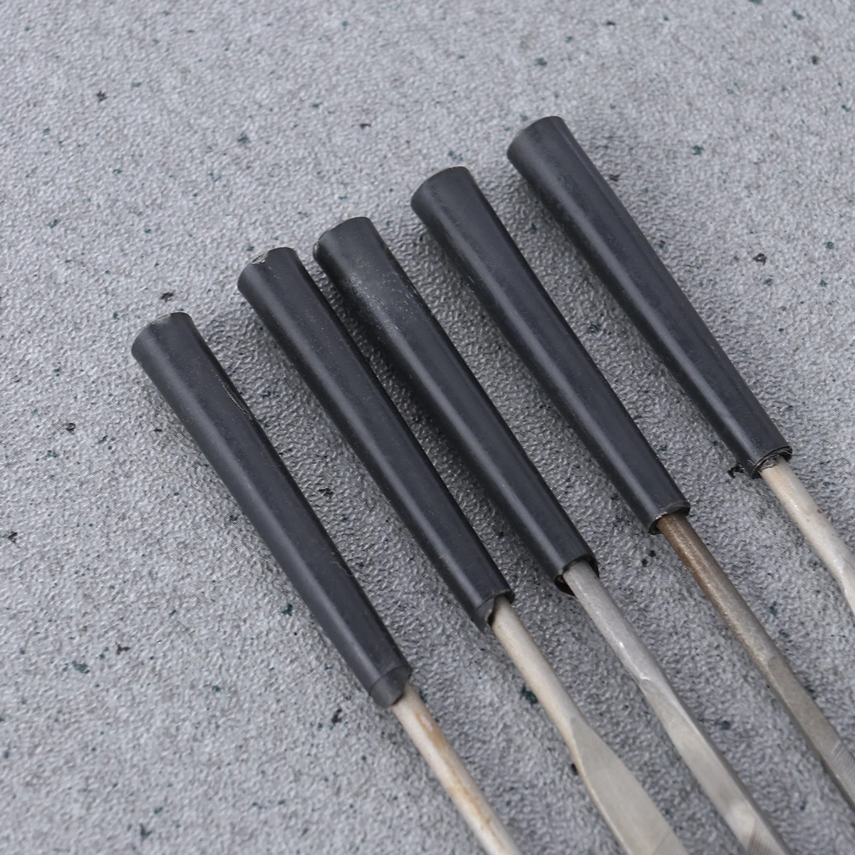 

5pc File Set 140X3Mm Comfortable Anti-Skid Handle Coarse Rasp-Cut Teeth For Wood Metal Plastic Shaping Tool Wood Rasp