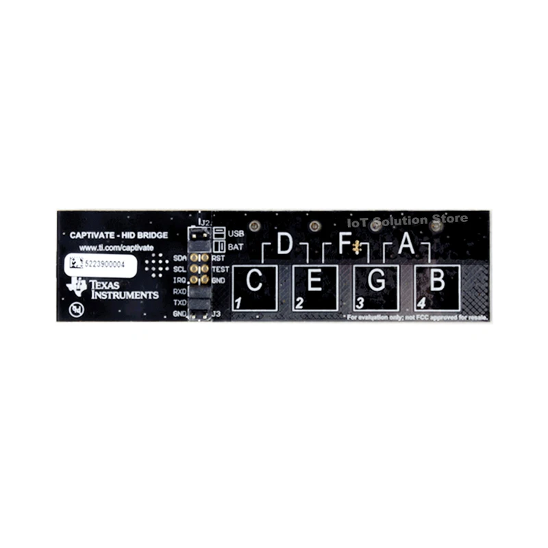 evm430-capmini-—-msp430fr2512-captivate-capacitive-sensing-demonstration-board