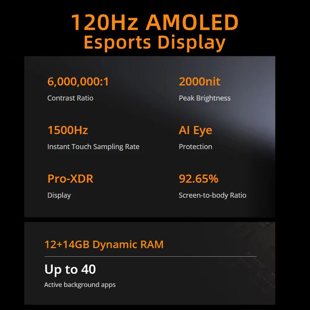 الإصدار العالمي للهاتف الذكي Realme 14 5g Snapdragon 6 Gen 6.67 بوصة 120 هرتز Amoled Esports Display 6000Mah Titan Battery 50Mp Ois #5