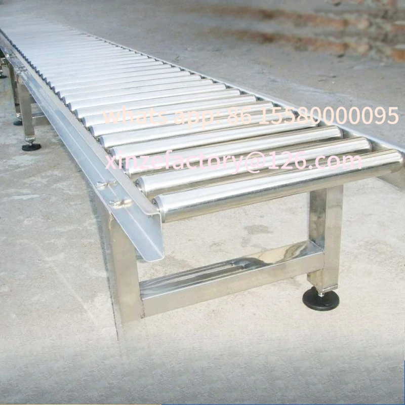 

Customizable roller conveyor 90 degrees