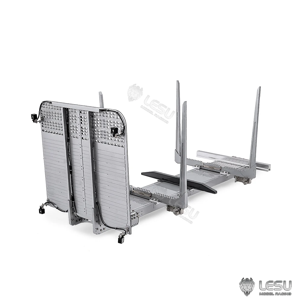 Spare Metal Timber Hopper Bucket Painted for 6x6 LESU 1/14 RC Logging Truck VM FE Cabin Radio Control Lorry Car Model Toys