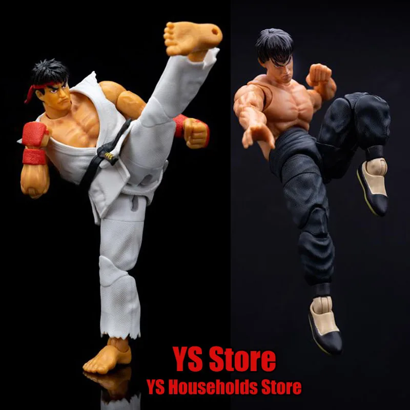 Original Collectible Model Dolls 2 Styles 1/12 Ryu Soldier Moveable Body Toys Japanese Anime Game Simulation Fans 6