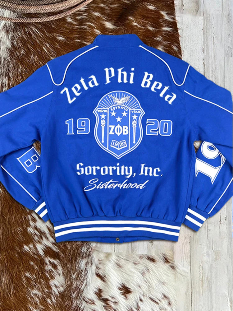 Zeta Phi Beta Bomber Jacket