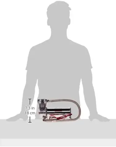 48043 Compressore d'aria cromato da 200 PSI 480C