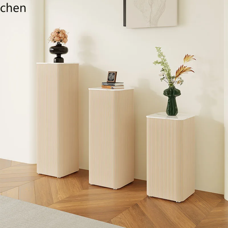 

YXY Rock Slab Ornament Base Entryway Decoration Display Stand Heightening Table Flower Stand Living Room Floor-standing