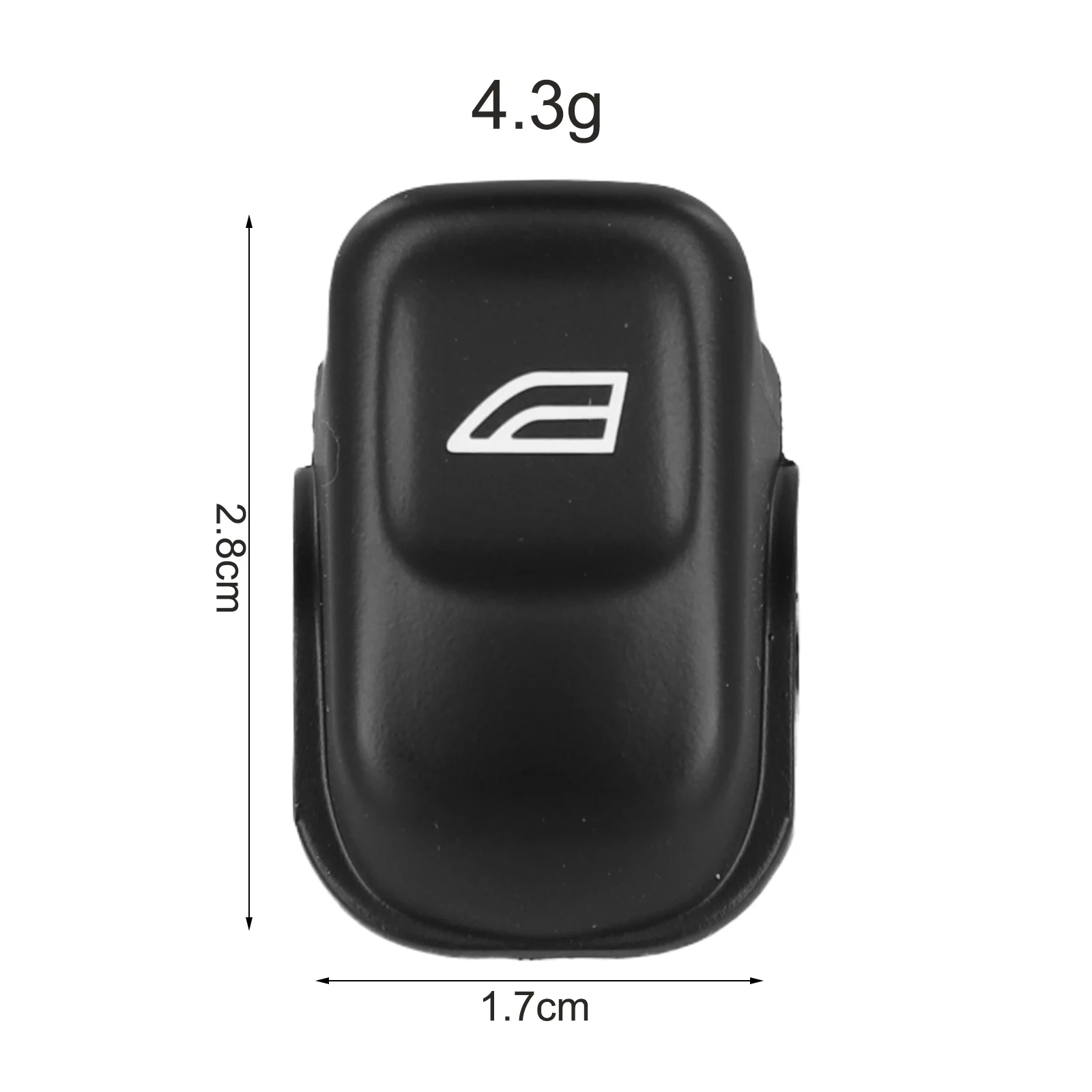 

For Volvo Cars Control Switch Button Switch Button Cover Stable Characteristics Plastic Material Black Color Easy Installation