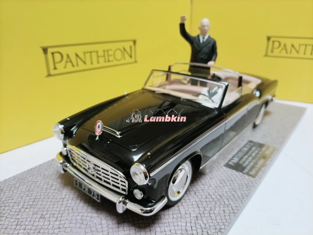 

PANTHEON 1/18 1956 Citroen 15-6H фартук, Landaulet президентская модель лимузина, Классический коллекционный подарок, украшение