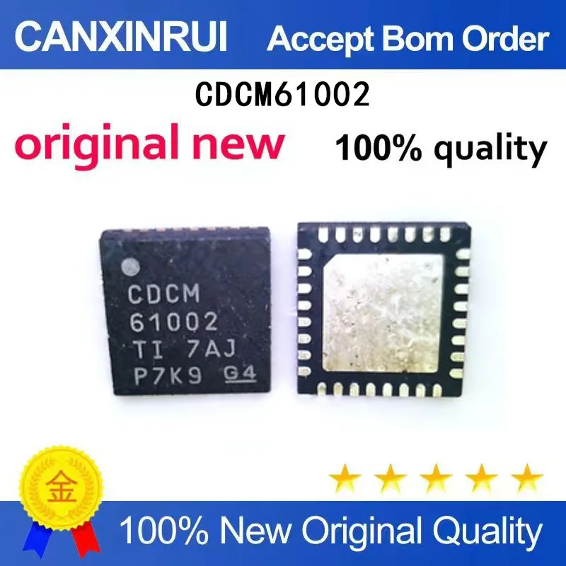 

(5-100 Pieces) CDCM61002 CDCM61002RHBR CDCM 61002 QFN-32 brand new