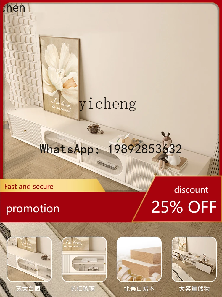 

YFY Solid Wood Floor-standing TV Cabinet Coffee Table Bedroom Living Room TV Cabinet Low Cabinet