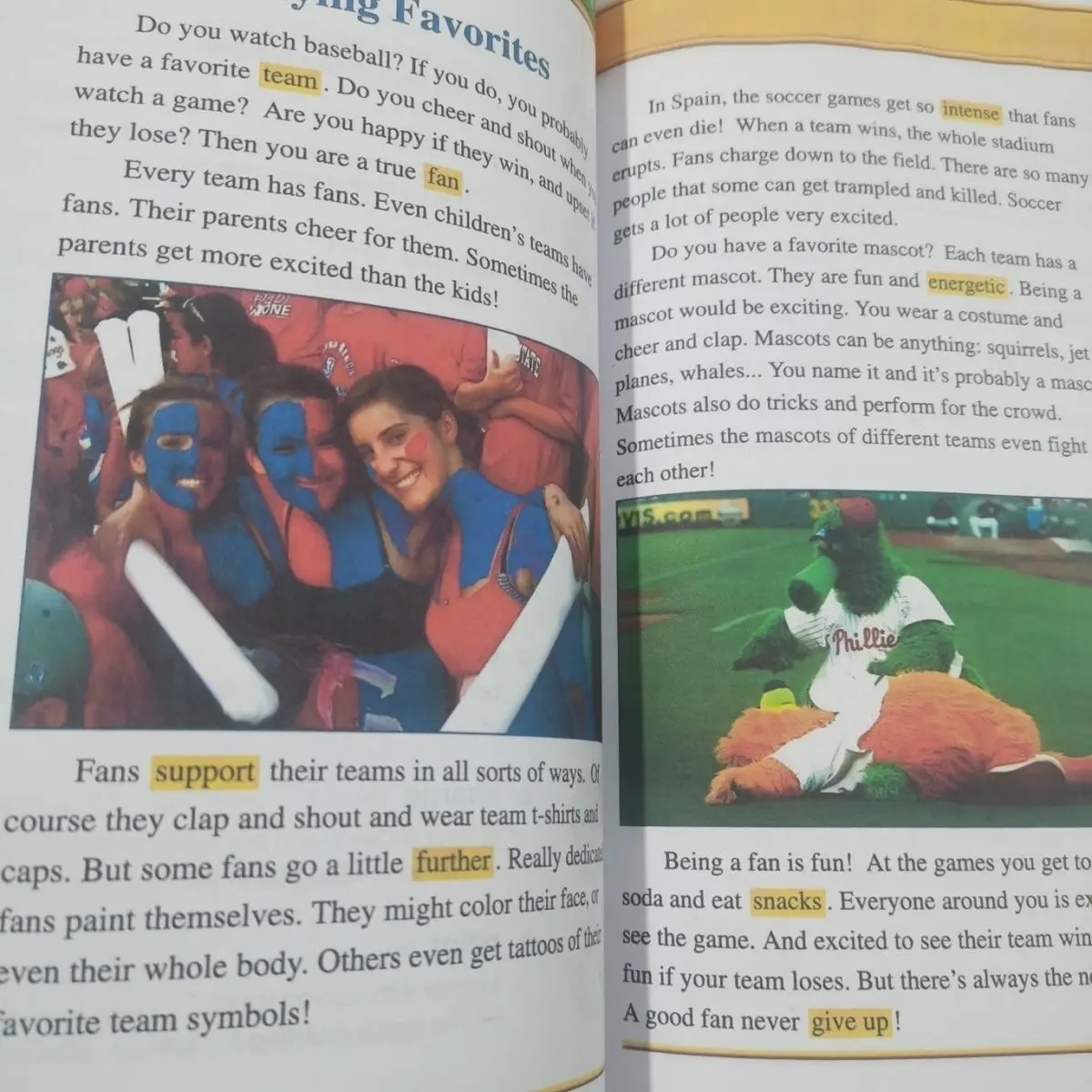 Reading For Vocabulary - Four-volume Set of English Reading Materials for Elementary and Middle School Students