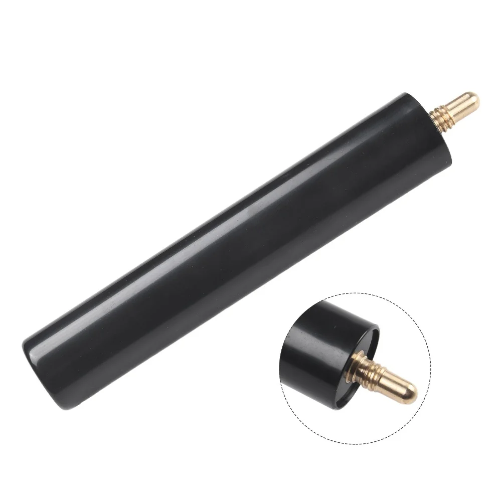 

6inch / 9inch Snooker Cue Extension Bar Plastic And Metal Extender Round Teeth Design For Professional Billiards