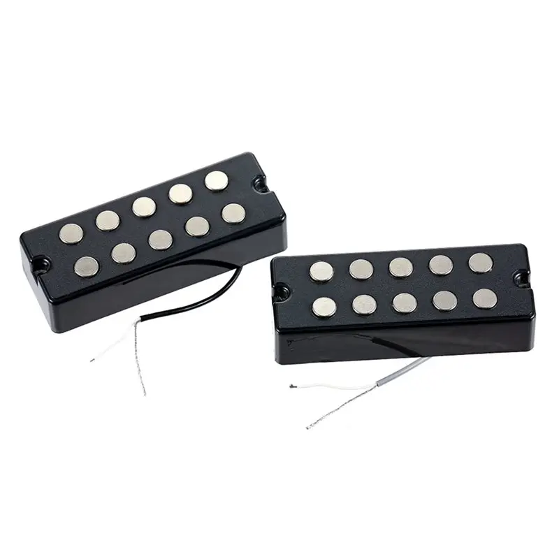 

B48B-For Electric Bass Guitar Parts For Electric Bass Pickups 5 String Double Coil Set