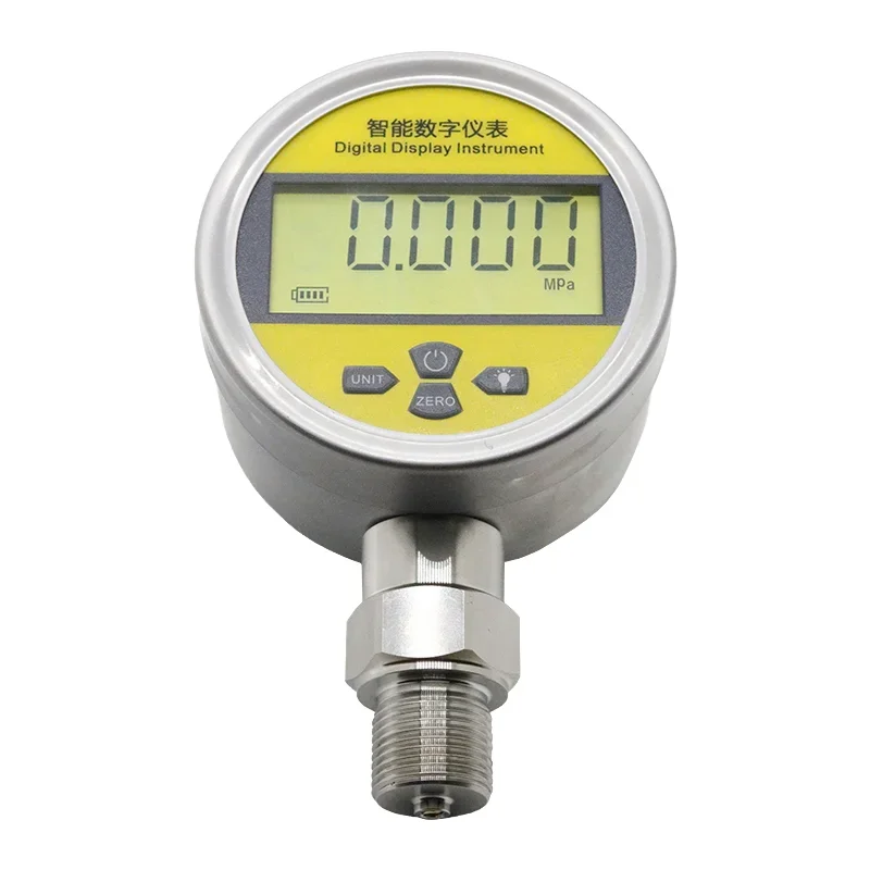 5000 psi High Precision Digital Air & Oil Differential Pressure Gauge 0.2% 0.5% Stainless Steel 316L Diaphragm Fuel Water Meter