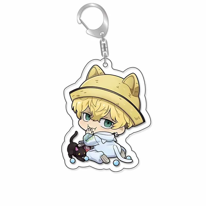 Tokyo Revengers Cute Baby Version Acrylic Keychain Anime Character Mikey Draken Chifuyu Baji Bag Pendant Cosplay Props Fans Gift