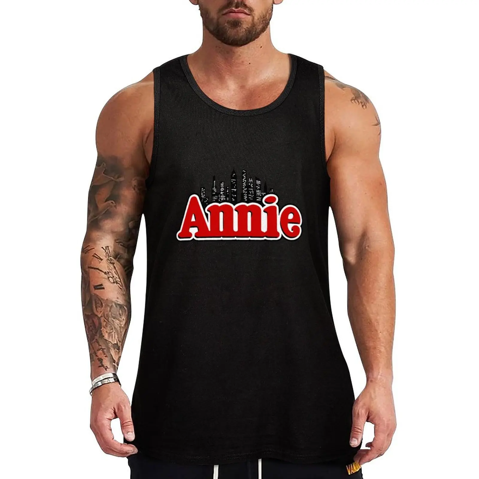 Annie - Design 1 Tank Top Quick Dry Tank Top for Running Jogging Athletic Wear