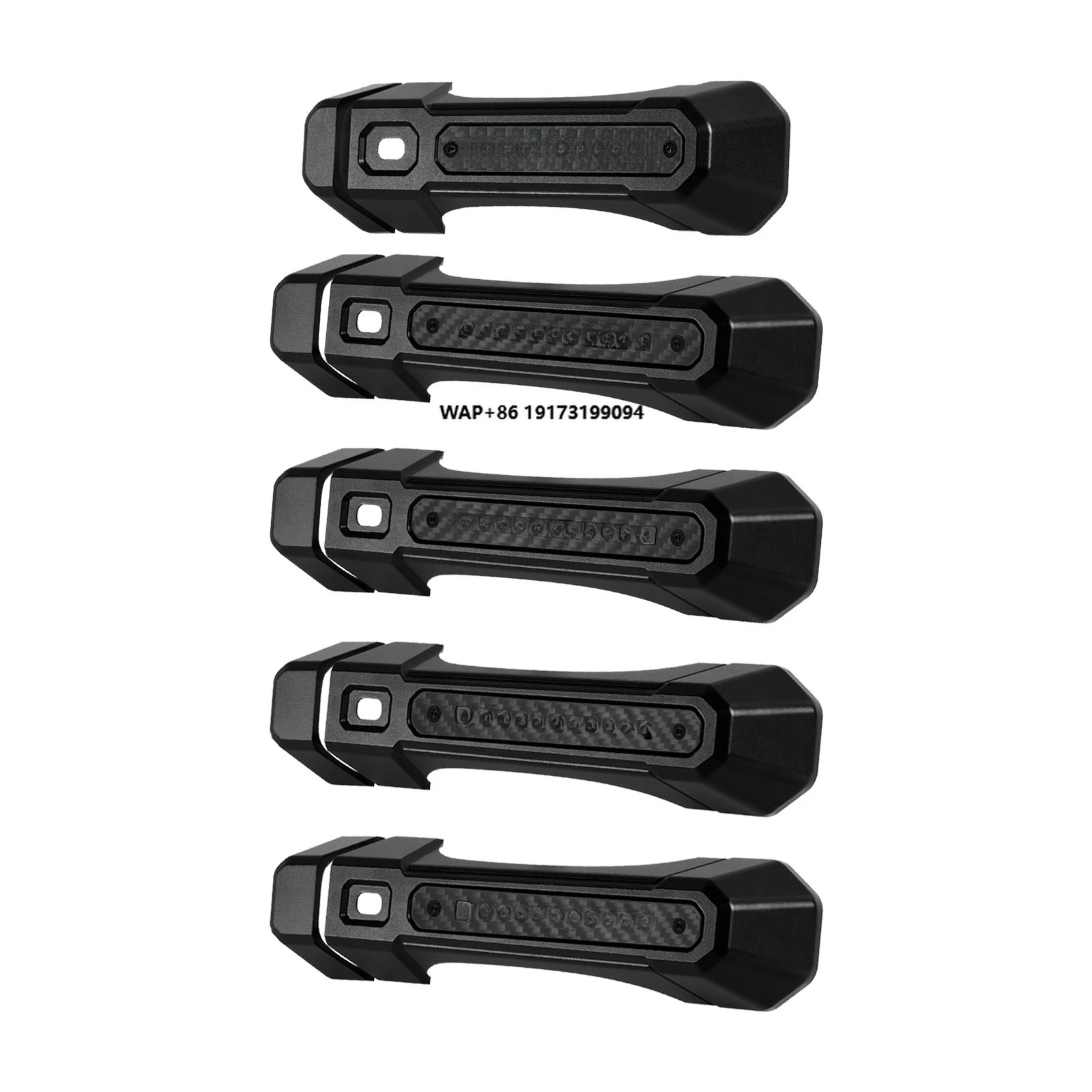 

5pcs Exterior Door Handle Cover for for wrangler jl Car Accessories