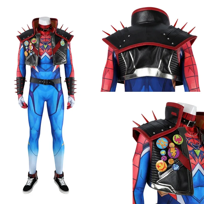 

Новый замаскированный панк-ролевой костюм Зентаи, кожаный костюм, эластичный карнавальный костюм на Хэллоуин с 3D принтом