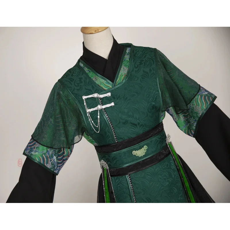 Anime Tian Guan Ci Fu er Xuan Qi Rong Feng Shi Qingxuan Cosplay Kostüm für Halloween Phantasie Bühne Performance Requisiten Perücke