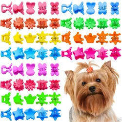 20 Stuks Hond Haaraccessoires Haarclips Voor Kleine Honden Kleurrijke Schattige Kroon Haarspeld Voor Honden Meisjes Huisdier Haar Verzorging Hond Benodigdheden