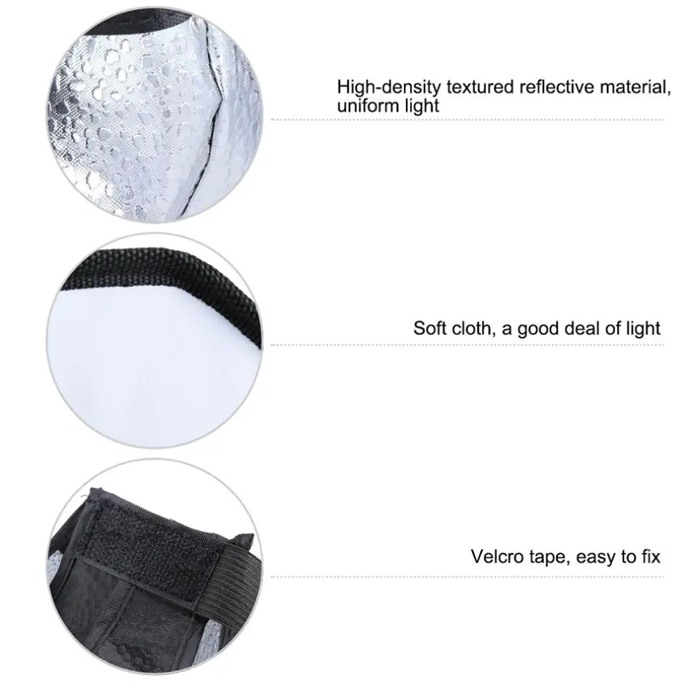 20/30cm Universal Octangle Style Foldable Flash Light Diffuser Octagon Speedlight Diffuser Softbox Soft Box for Canon Nikon