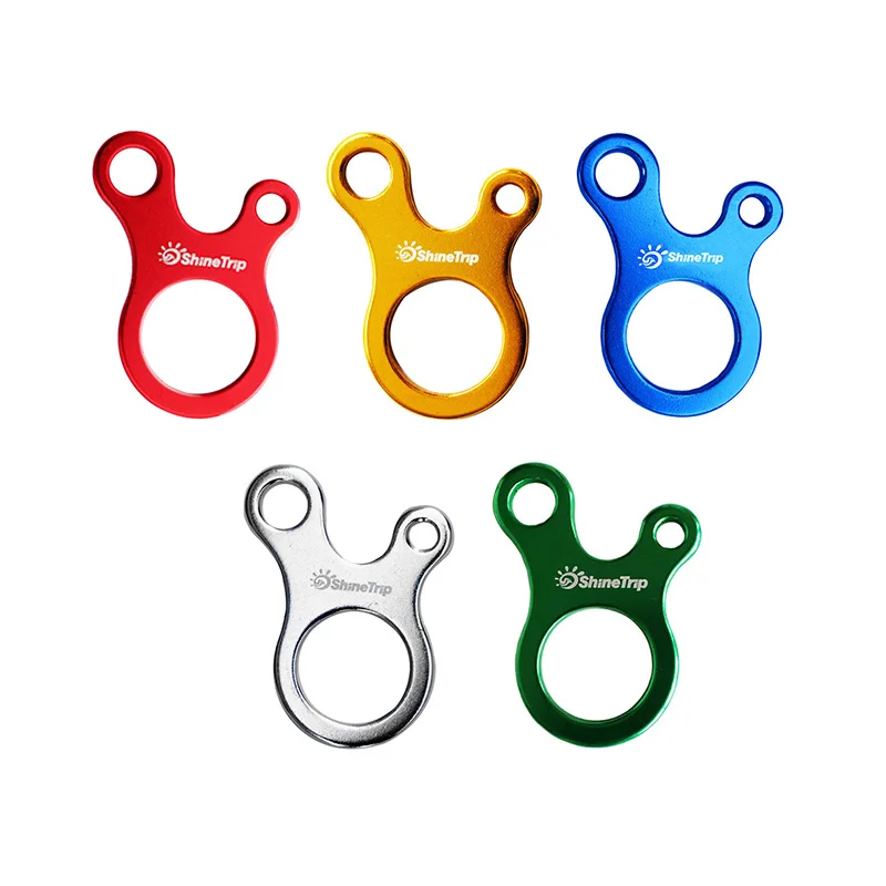 10pcs Quick Knot Tent Wind Rope Buckle 3 Hole Antislip Camping Hiking Tightening Hook Wind Rope Buckles