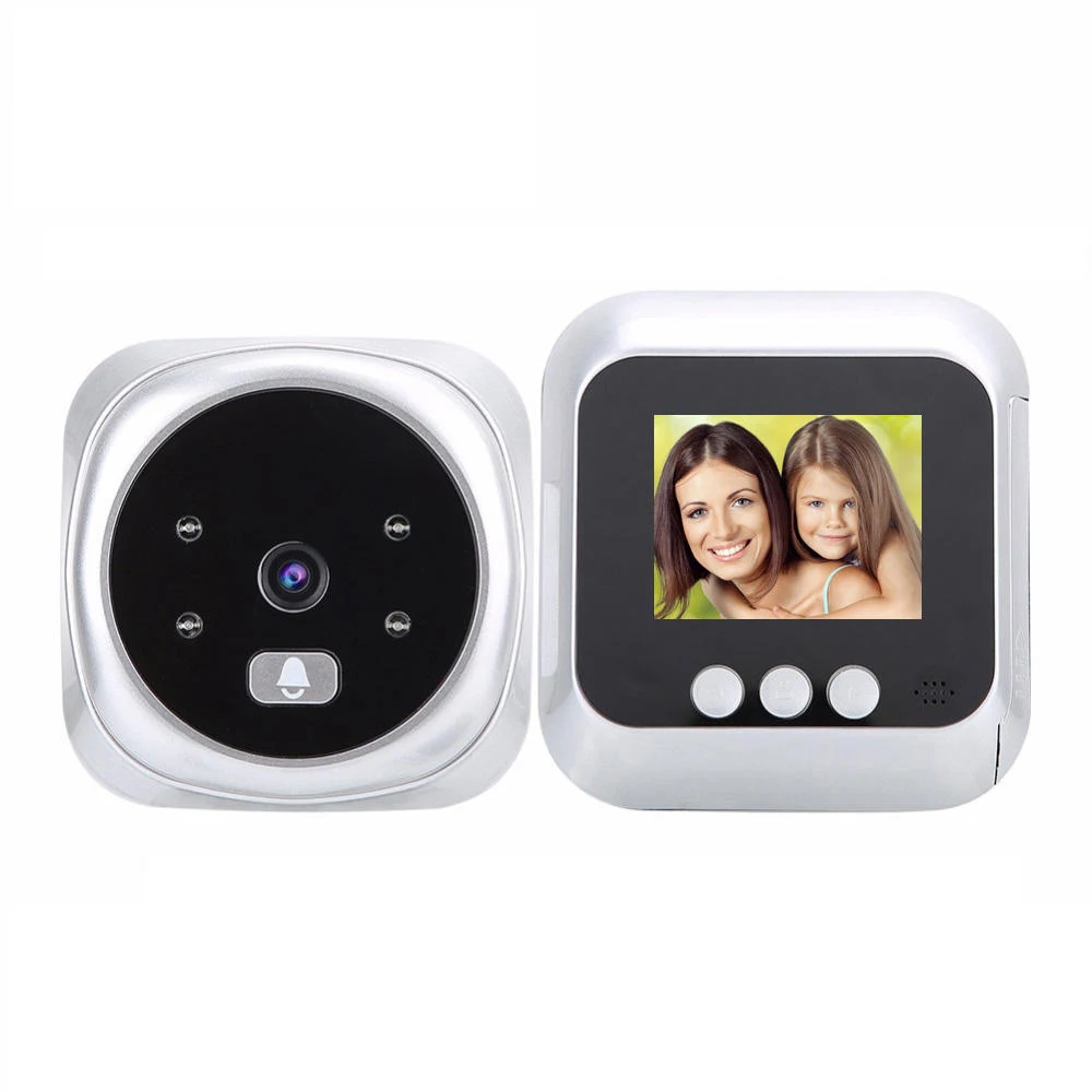 

2.4 Inch Video Doorbell Camera LCD Digital Viewer Night Vision Motion Detection For Home Security