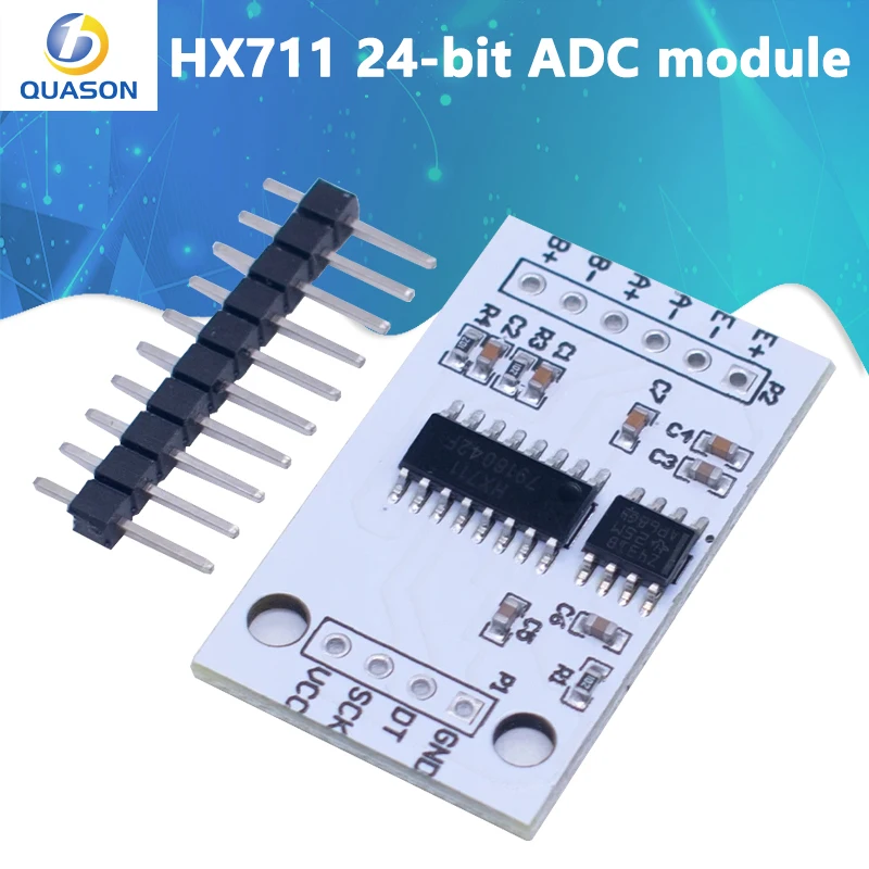 HX711 24-bit ADC module onboard TL431 external reference voltage dual-channel weighing sensor 24bit