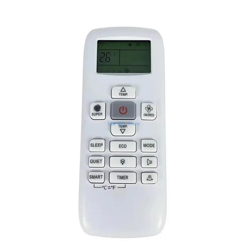 Persediaan Peralatan Rumah 41QA AC Conditioning Remote Controller LCD Remote Control