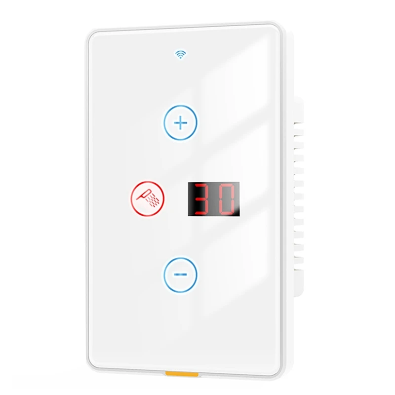 

Tuya Smart Wifi Water Heater Switch Touch Wall Panel Timer Control Work For Alexa Google Home A