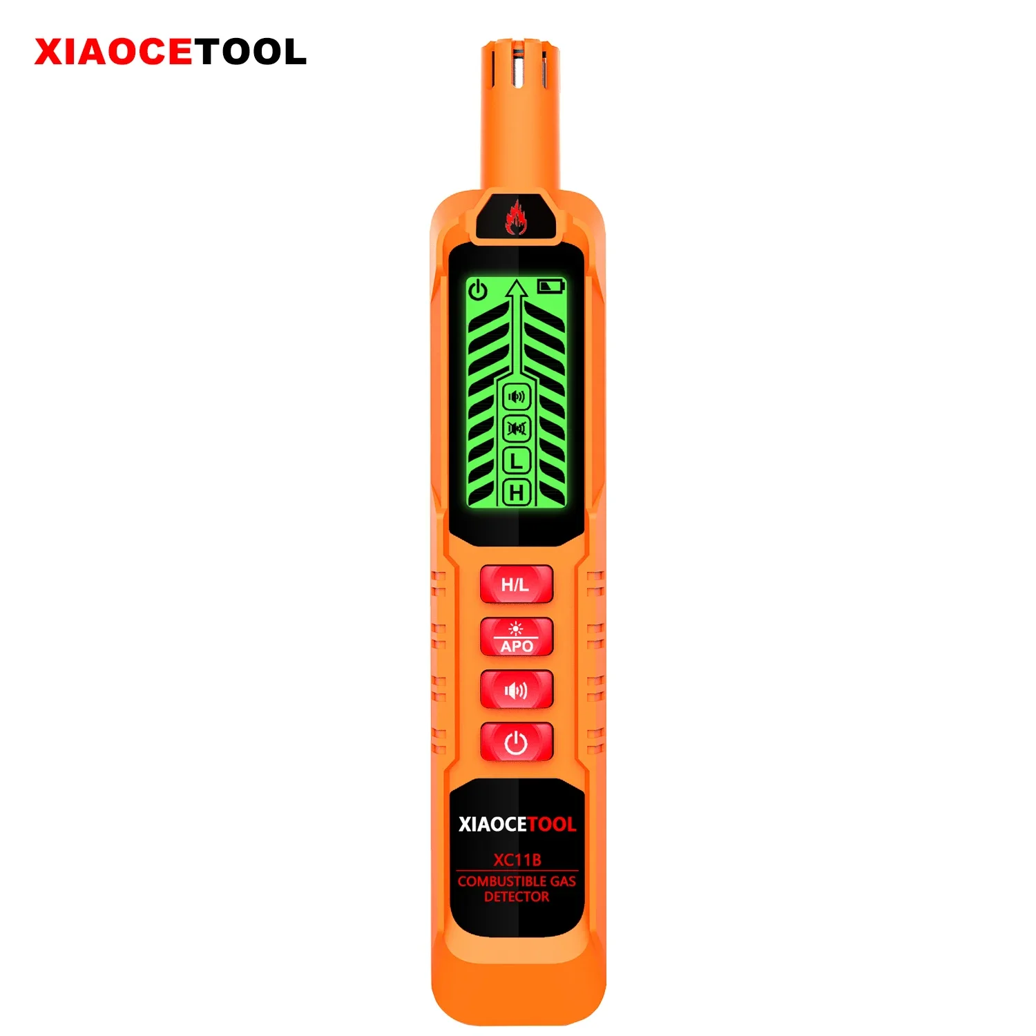 

XC11AB Gas Leak Detector Combustible Gas Detector Alarm Mini Handheld For Natural Gas Locating The Source of Combustible